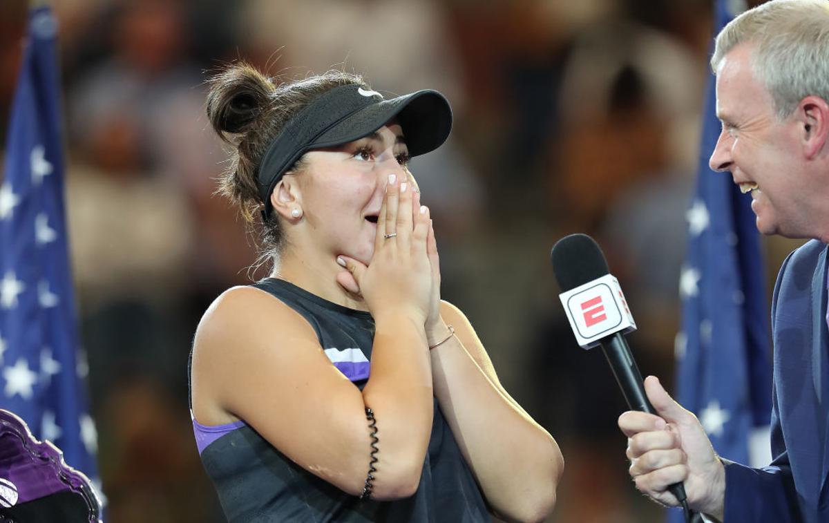 Bianca Andreescu | Bianca Andreescu je leta 2019 osvojila US Open. | Foto Gulliver/Getty Images