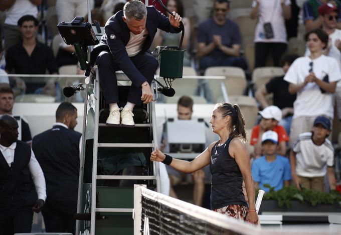 Darja Kasatkina je še sedmič zapored izgubila proti Elini Svitolini. | Foto: Reuters