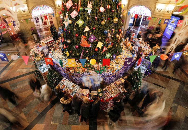 veleblagovnica GUM, Moskva | Foto: Reuters