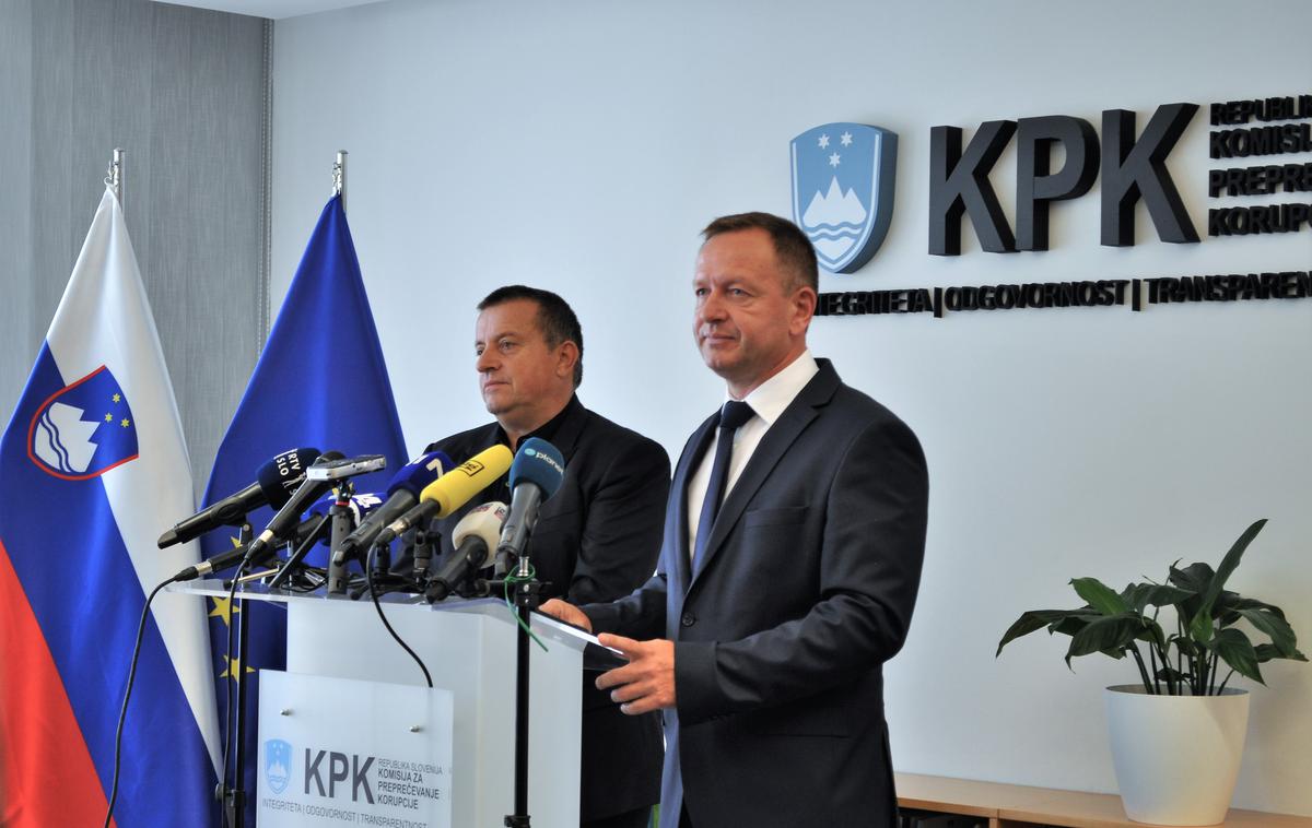 KPK | Le z medsebojnim sodelovanjem bomo lahko učinkoviti, menita predsednik KPK Robert Šumi in predsednik SBC Joc Pečečnik.  | Foto Komisija za preprečevanje korupcije
