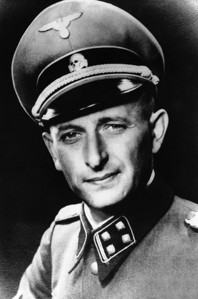 Esesovski oficir Adolf Eichmann je bil simbol "dobrega uradnika", ki je izvajal holokavst brez občutka krivde, češ da je zgolj izvajal ukaze.  | Foto: Guliverimage