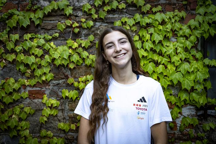 Lana Gorič | 18-letna Lana Gorič, mladinska svetovna podprvakinja v težavnostnem plezanju, je v intervjuju za Sportal spregovorila o beleženju svojih ciljev, plezalnih začetkih, razlogih za menjavo trenerja in šole. | Foto Ana Kovač