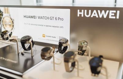 Vrhunske pametne ure serije Huawei Watch GT 6 že na voljo v slovenskih trgovinah