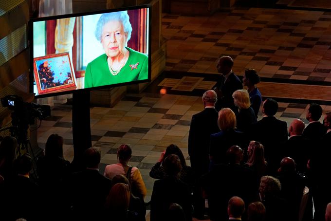 Na podnebnem vrhu v Glasgowu je nastopila le z videosporočilom. | Foto: Reuters