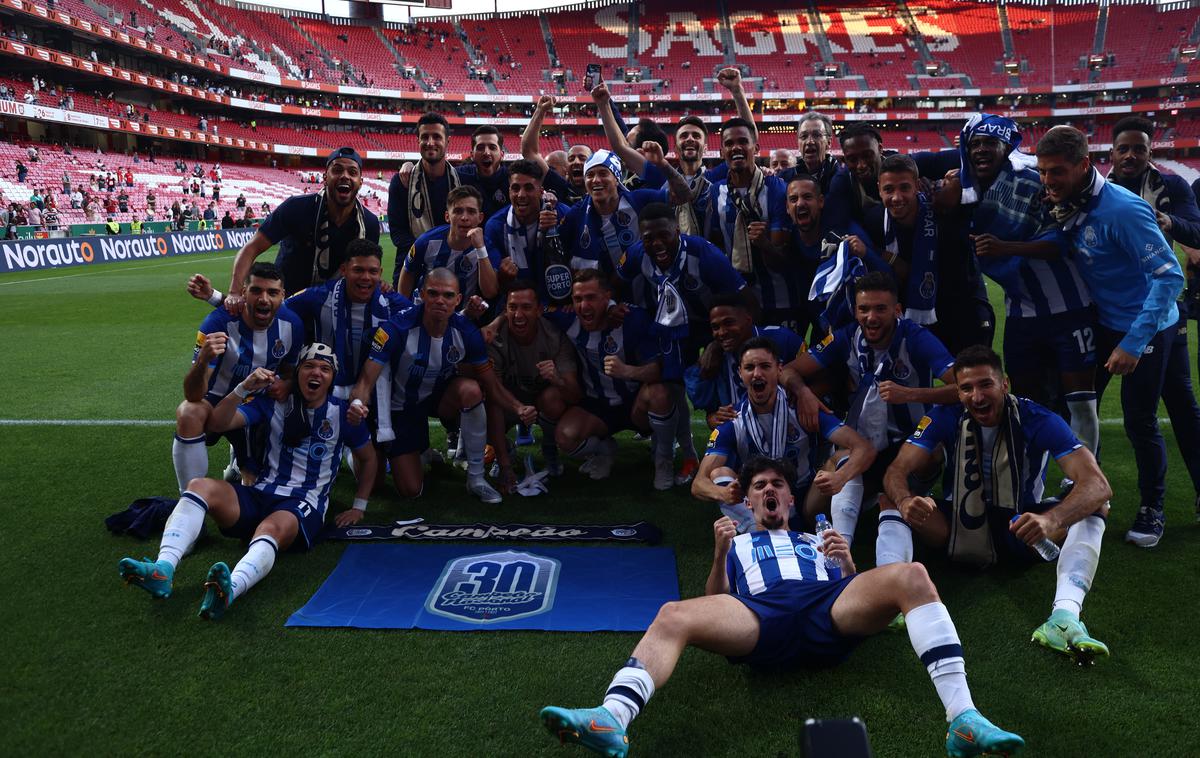 Porto | Veselje nogometašev Porta na praznem Luzu | Foto Reuters