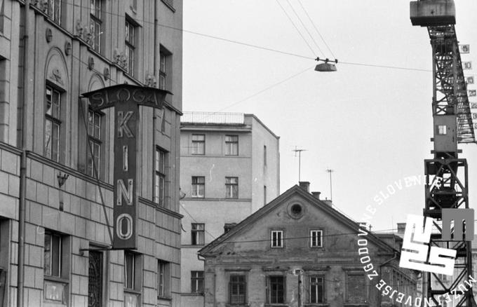 Kino Sloga, 1975. | Foto: Marjan Ciglič, hrani MNZS