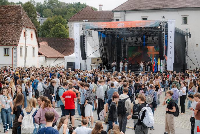 Na festivalu Stična mladih 5600 udeležencev