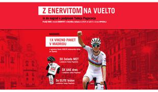Z Enervitom na Vuelto #nagradnaigra