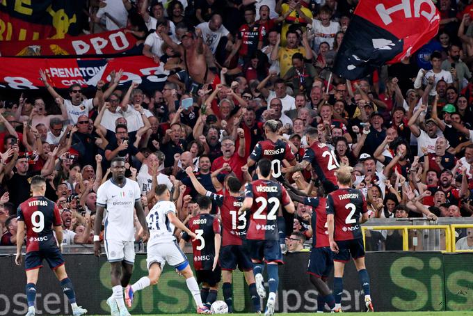 Genoa je v izdihljajih srečanja prekrižala načrte Interju. | Foto: Reuters