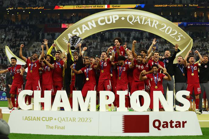 azijsko prvenstvo finale Katar | Katarci so ubrani naslov azijskega nogometnega prvaka. | Foto Reuters