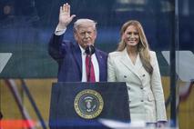 Donald Trump in Melania Trump