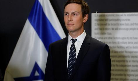 Trumpov Zet z Netanjahujem o "občutljivih vprašanjih"
