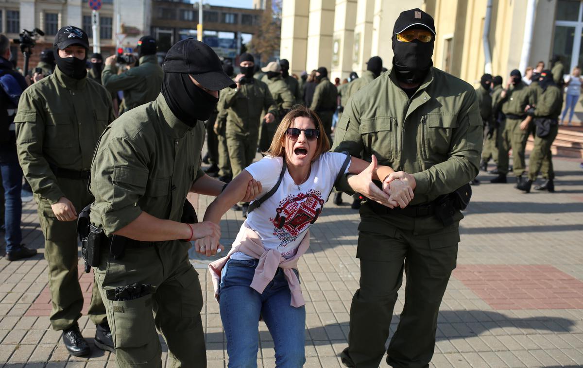 Minsk, protesti | Foto Reuters