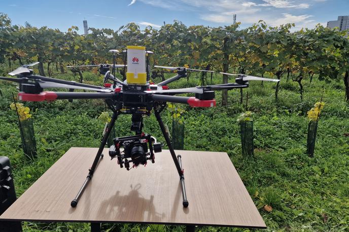 5G Farming Tour, Huawei, Linz, Avstrija, 5G | Fotografije, ki jih posnamejo brezpilotna letala, analizira pa jih umetna inteligenca, zagotavljajo pomembne podatke o stanju pridelka. | Foto Srdjan Cvjetović