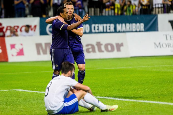 Kapetan NK Maribor Marcos Tavares je evropsko sezono končal z dvema zadetkoma. | Foto: Žiga Zupan/Sportida