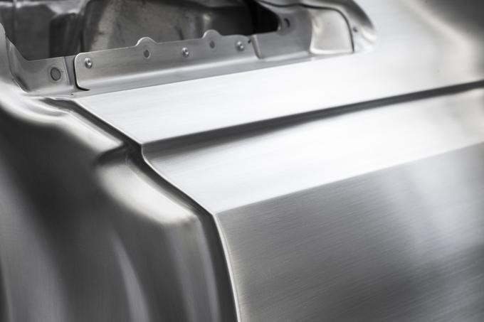 Aluminijaste komponente predstavljajo 58 odstotkov karoserije novega audija A8. | Foto: Audi