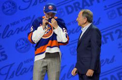 Nabor NHL: New York Islanders izbrali obetavnega najstnika #video