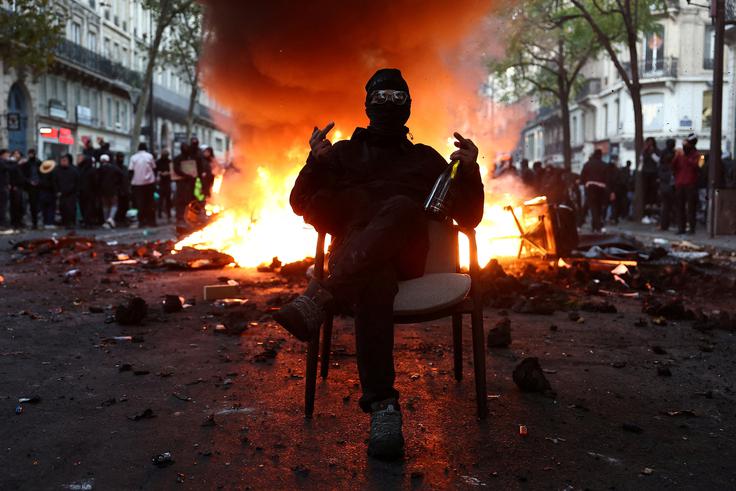 "Vsi drugi, začenši s Francozi, ki si pravzaprav ne želijo, da bi Francija ostala to, kar je, pa naj se vrnejo tja, od koder so prišli." | Foto: Reuters