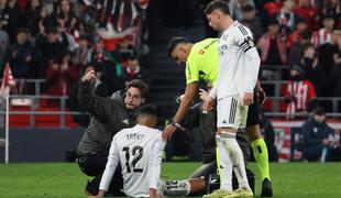 Udarec za Real Madrid, Anglež spet poškodovan