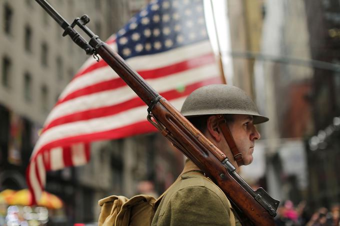 Če se leta 1917 v vojno ne bi vpletle ZDA, bi v prvi svetovni vojni najverjetneje zmagala Nemčija. | Foto: Getty Images
