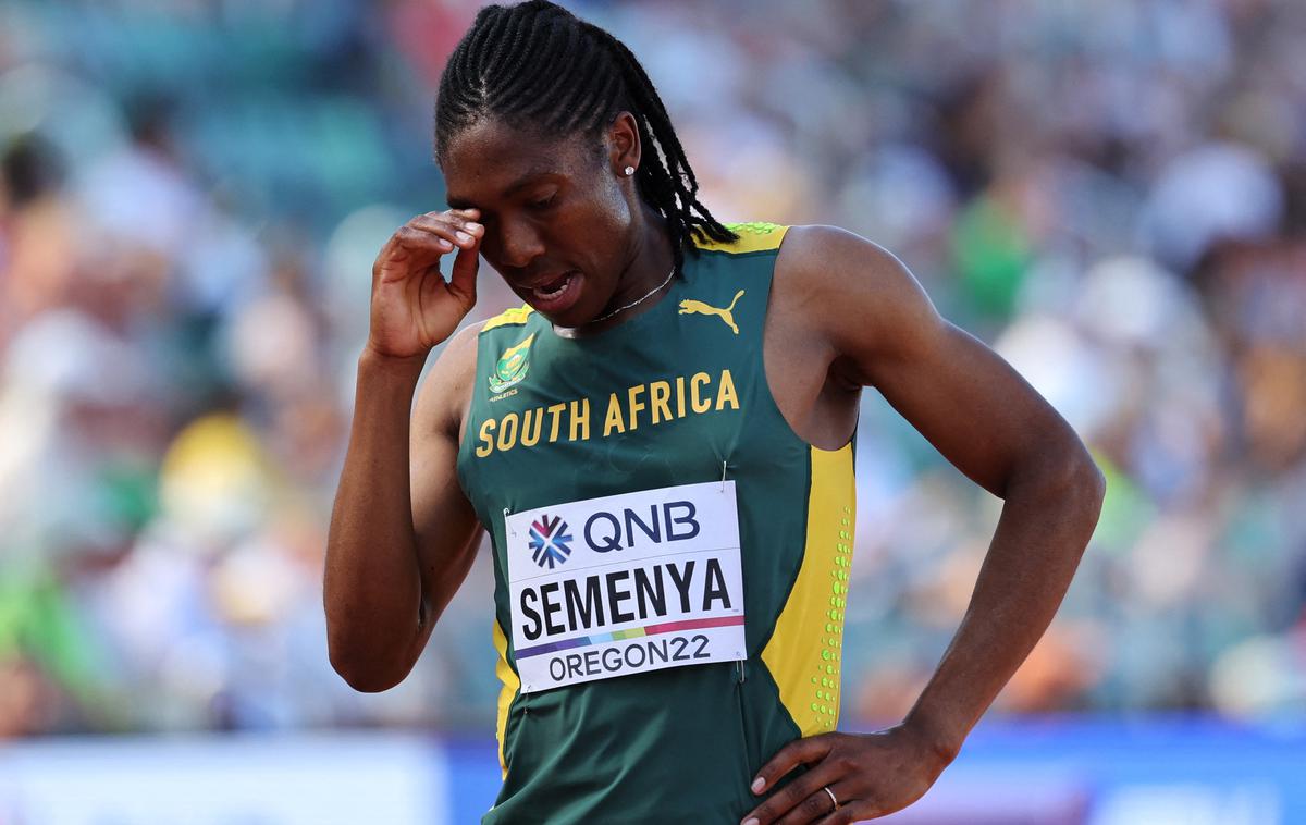 Caster Semenya | Južnoafriška atletinja Caster Semenya v kvalifikacijah na 5.000 metrov ni bila konkurenčna. | Foto Reuters