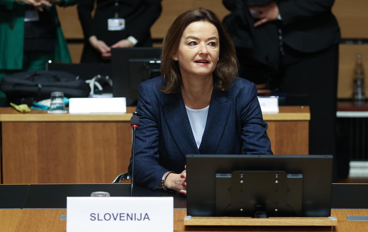 Tanja Fajon | Zasedanja zunanjih ministrov EU v Luksemburgu se je udeležila tudi slovenska ministrica Tanja Fajon. | Foto MFEA Slovenia/X