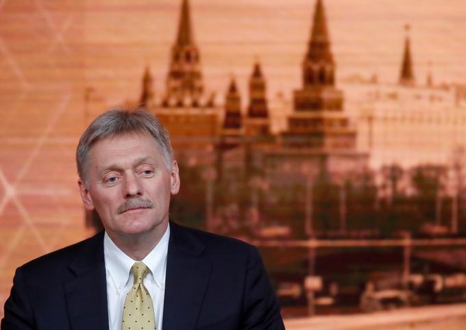 "Rusija je dobila pravico za izvedbo SP na povsem zakonit način," pravi tiskovni predstavnik ruskega predsednika Vladimirja Putina Dimitrij Peskov. | Foto: Reuters