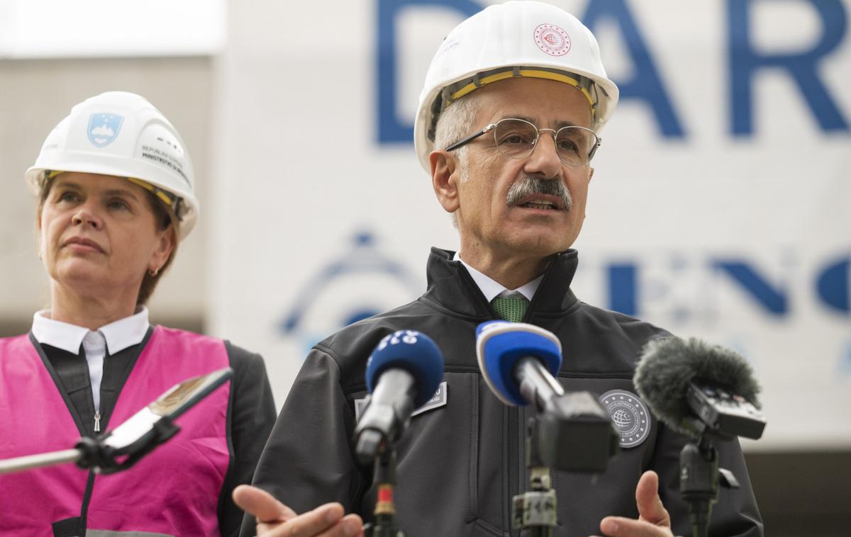 Yapi Merkezi | Turški minister za promet in infrastrukturo Abdulkadir Uraloglu je bil na delovnem obisku v Sloveniji.  | Foto STA