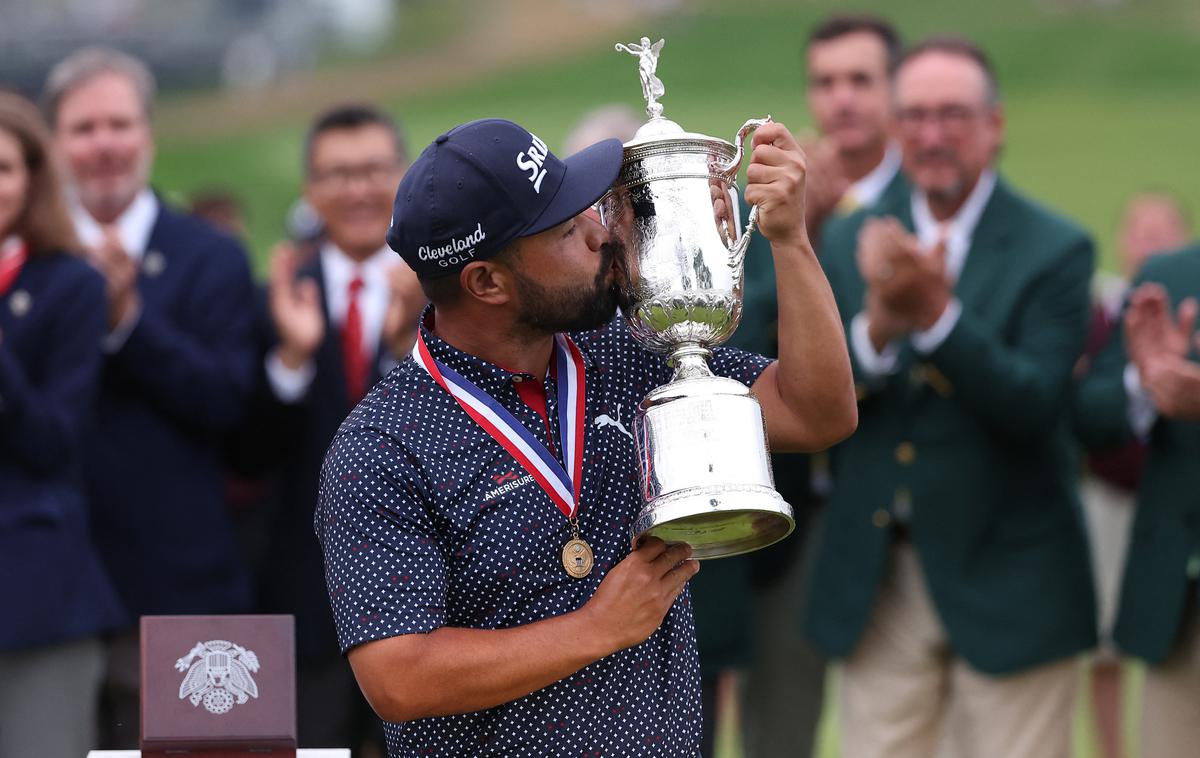 JJ Spaun | J. J. Spaun je prvič v karieri zmagovalec OP ZDA. | Foto Reuters