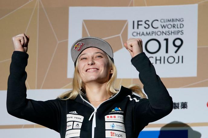 Janja Garnbret SP | Janja Garnbret je na Japonskem postala še svetovna prvakinja v kombinaciji! | Foto Getty Images