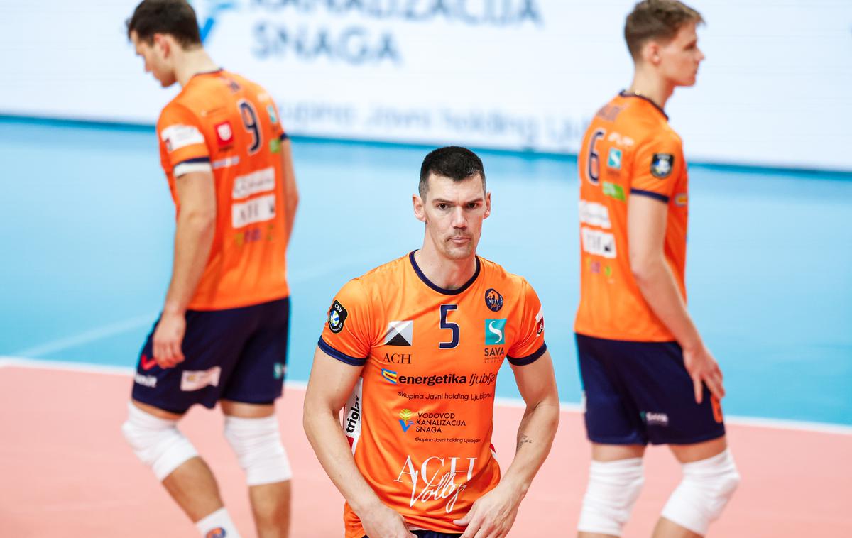 ACH Volley | Odbojkarji ACH Volley gostijo OK Fužinar Ravne. | Foto Aleš Fevžer