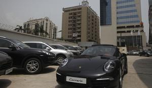 Ukradenega porscheja zasegli v Celju