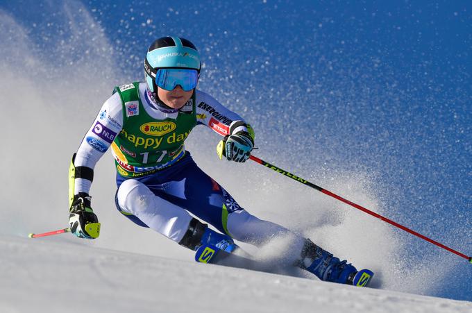 Meta Hrovat po spodrsljaju v Söldnu stavi na dober slalomski rezultat v Leviju. | Foto: Sportida
