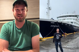 Oglasil se je potnik na križarki, kjer razsaja smrtonosni virus #video