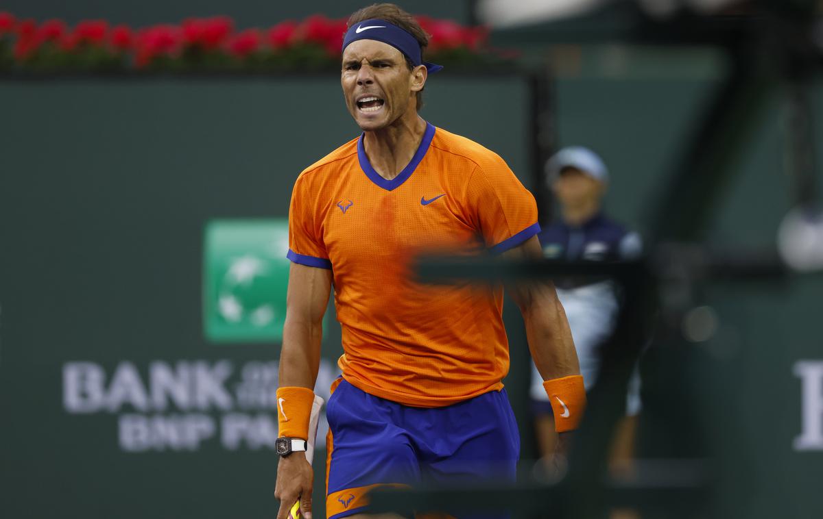Rafael Nadal | Španski teniški zvezdnik Rafael Nadal bo zaradi počenega rebra za najmanj šest tednov odsoten s tekmovališč.  | Foto Guliverimage