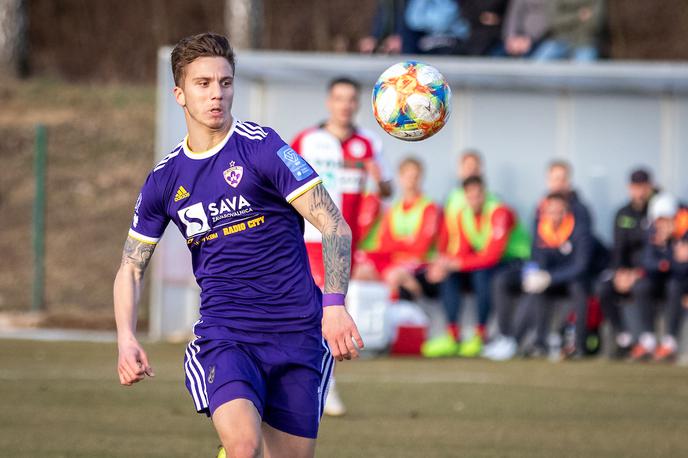 Aluminij Maribor | Luka Zahović je bil mož odločitve v Kidričevem. | Foto Blaž Weindorfer/Sportida