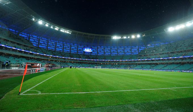 Olimpijski štadion Baku, prizorišče letošnjega finala lige Europa. | Foto: Reuters