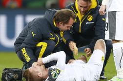 Borussia si je oddahnila: Reus nima zlomljene noge