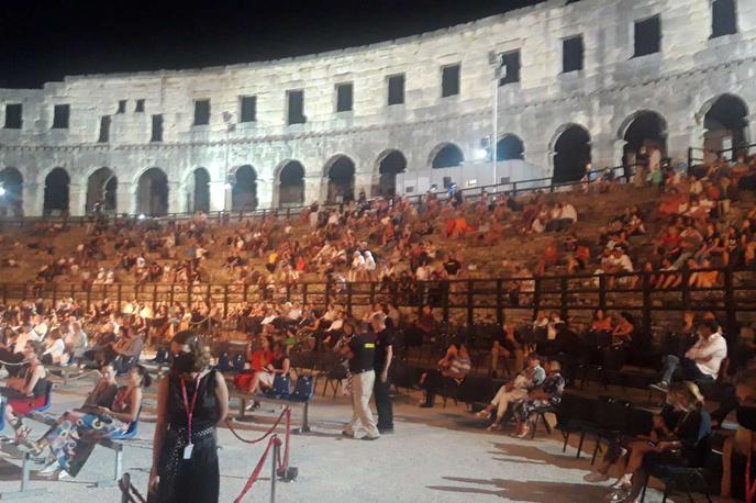 pulj | Puljska arena bo tudi letos za silvestrovo samevala. | Foto STA