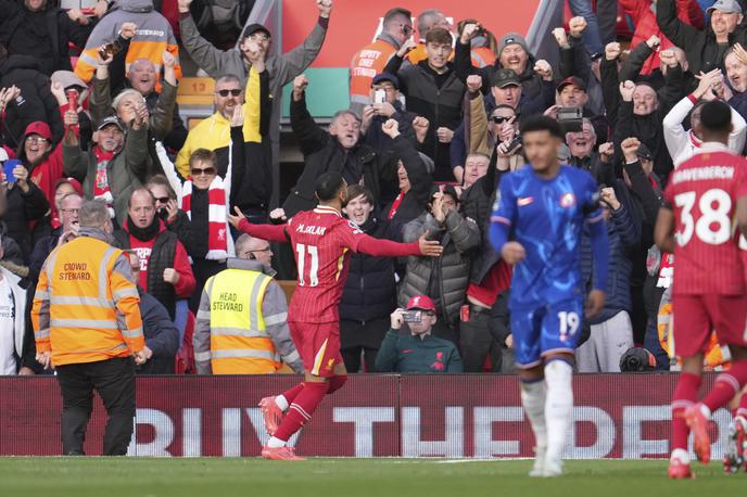 Mohamed Salah, Liverpool Chelsea | Liverpool je dobil derbi s Chelseajem. | Foto Guliverimage