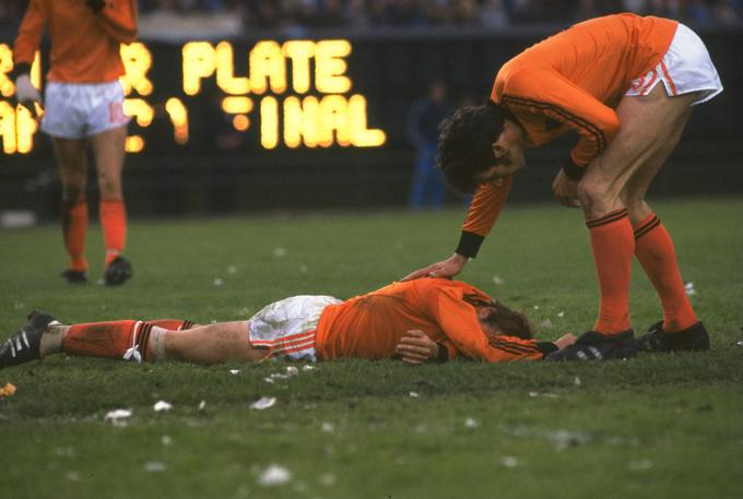 Razočaranje Tulipanov po porazu v finalu SP 1978 | Foto: Guliverimage/Getty Images