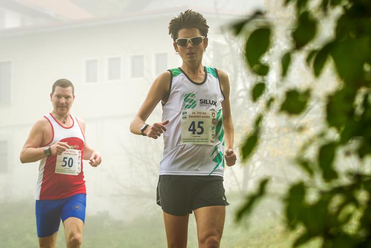 38. Tek na Šmarno goro 2017 Rok Puhar Rok Puhar je odkrito priznal, da tokrat ni bil konkurenčen najboljšim. | Foto: Peter Kastelic
