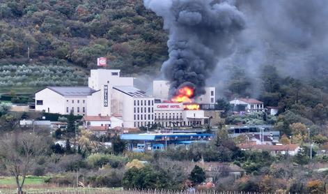 Požar v igralnici: hrvaškim kolegom na pomoč tudi slovenski gasilci