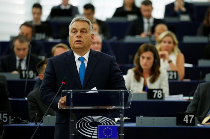 Madžarski zunanji minister Peter Szijjarto je v torek zanikal, da bi madžarska vlada pod vodstvom premierja Viktorja Orbana Gruevskemu pomagala pri begu iz Makedonije. | Foto: Reuters