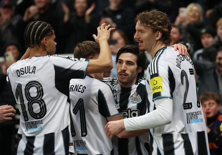 Newcastle je slavil tudi na drugi tekmi. | Foto: Reuters