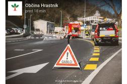 Požar na območju Hrastnika in poziv: Zaprite okna!