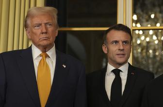 Trump priznal Macronu: Rusija nima resnične volje za sklenitev mirovnega dogovora z Ukrajino