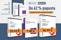 Originalni Office 2021 Pro samo 13 evrov