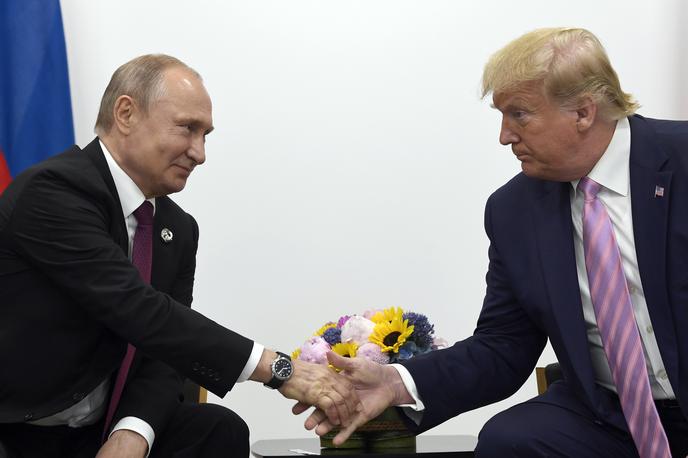 Donald Trump in Vladimir Putin | Kot je pojasnil, se že pripravljajo na srečanje, a je treba še doreči podrobnosti. | Foto Guliverimage