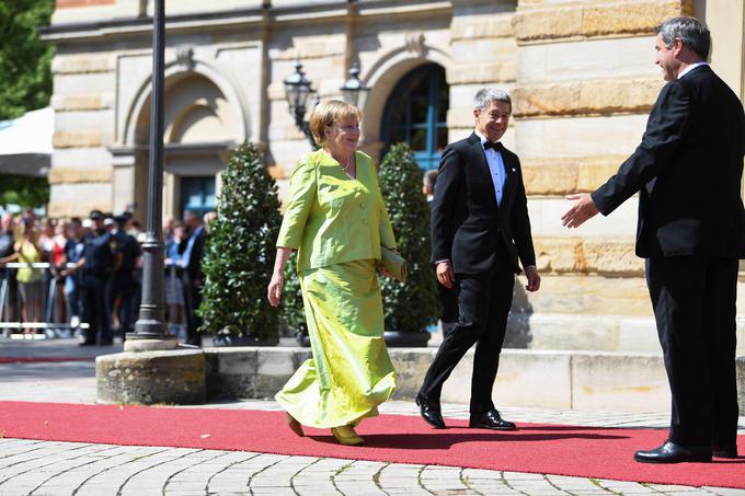 Pozdravil ju je predsednik bavarske zvezne vlade Markus Söder. | Foto: Reuters